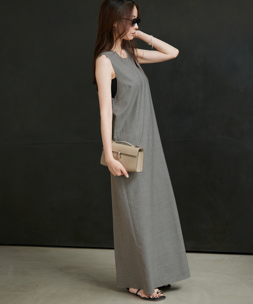 plage（プラージュ）の「R’IAM WOOSTED ワンピース（ワンピース・レディース・チャコールグレー/ブラック・38/36）」の10枚目の写真