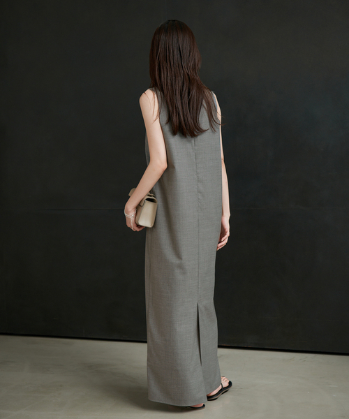 plage（プラージュ）の「R’IAM WOOSTED ワンピース（ワンピース・レディース・チャコールグレー/ブラック・38/36）」の11枚目の写真