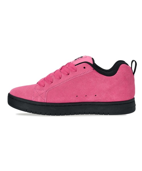 DC SHOES(ディーシーシューズ)の「DC SHOES メンズ COURT GRAFFIK BEVELED SE シューズ 【2026年秋冬モデル】/スニーカー(スニーカー・メンズ・ピンク系その他・24cm/25cm/26cm/26.5cm/27cm/27.5cm/28cm/29cm)」の2枚目の写真