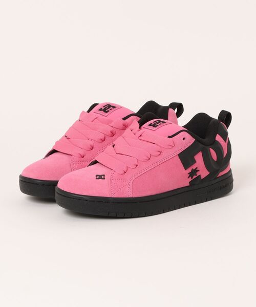 DC SHOES(ディーシーシューズ)の「DC SHOES メンズ COURT GRAFFIK BEVELED SE シューズ 【2026年秋冬モデル】/スニーカー(スニーカー・メンズ・ピンク系その他・24cm/25cm/26cm/26.5cm/27cm/27.5cm/28cm/29cm)」の9枚目の写真