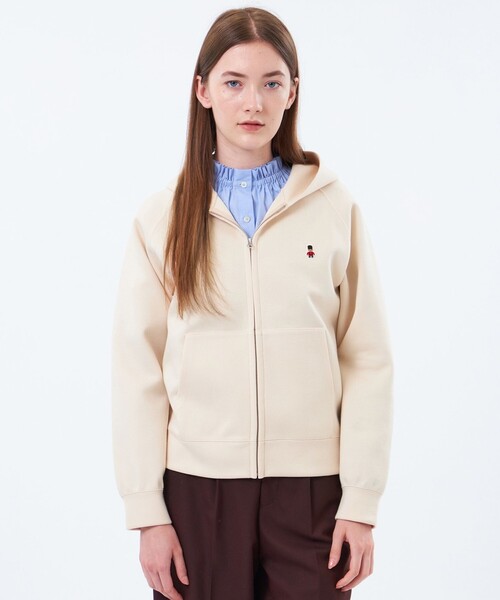 MACKINTOSH PHILOSOPHY(マッキントッシュ フィロソフィー)の「バッキンガムベア ダンボールパーカー(パーカー・レディース・ベージュ系その他/ダークネイビー/ホワイト系その他/ブラック/ブラウン/ブラウン系その他4・38)」の1枚目の写真