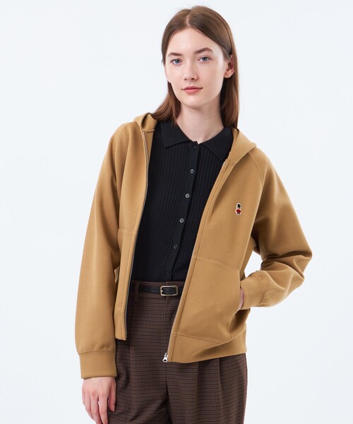 MACKINTOSH PHILOSOPHY(マッキントッシュ フィロソフィー)の「バッキンガムベア ダンボールパーカー(パーカー・レディース・ベージュ系その他/ダークネイビー/ホワイト系その他/ブラック/ブラウン/ブラウン系その他4・38)」の3枚目の写真