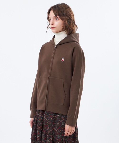 MACKINTOSH PHILOSOPHY(マッキントッシュ フィロソフィー)の「バッキンガムベア ダンボールパーカー(パーカー・レディース・ベージュ系その他/ダークネイビー/ホワイト系その他/ブラック/ブラウン/ブラウン系その他4・38)」の12枚目の写真