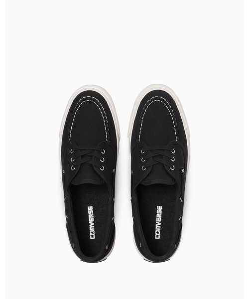 CONVERSE(コンバース)の「【直営店限定】MARINESTAR AGED / マリンスター エイジド(モカシン/デッキシューズ・メンズ・ブラック・4/8/9/8.5/9.5/10.5/6.5/5/7/7.5/5.5/4.5/3.5)」の5枚目の写真