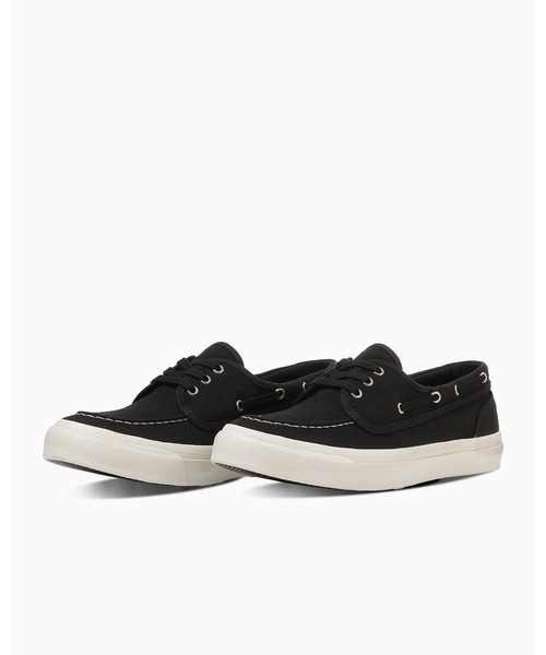 CONVERSE(コンバース)の「【直営店限定】MARINESTAR AGED / マリンスター エイジド(モカシン/デッキシューズ・メンズ・ブラック・4/8/9/8.5/9.5/10.5/6.5/5/7/7.5/5.5/4.5/3.5)」の3枚目の写真
