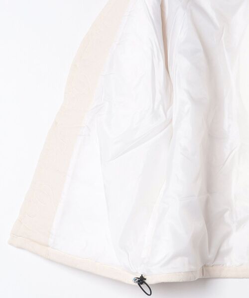 INNOCENT(イノセント)の「【Wasted Collective/ウェイステッド コレクティブ】Recycled Cotton Fleece Jacket WC-QULTDJCKT(ノーカラージャケット・メンズ・ネイビー/オリーブ/ナチュラル・MEDIUM/X-LARGE/XX-LARGE/LARGE/SMALL)」の4枚目の写真