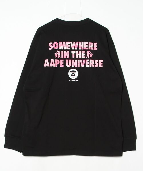 AAPE BY A BATHING APE(エーエイプバイアベイシングエイプ)の「AAPE BASIC LONG SLLEVE TEE(WOODLAND CAMO)#2(Tシャツ/カットソー・メンズ・ブラック系その他5/ブラック系その他/ホワイト系その他/ホワイト系その他7・MEDIUM/LARGE/SMALL/X-LARGE)」の17枚目の写真