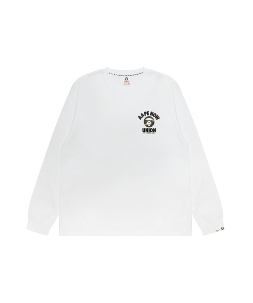 AAPE BY A BATHING APE(エーエイプバイアベイシングエイプ)の「AAPE BASIC LONG SLLEVE TEE(WOODLAND CAMO)#2(Tシャツ/カットソー・メンズ・ブラック系その他5/ブラック系その他/ホワイト系その他/ホワイト系その他7・MEDIUM/LARGE/SMALL/X-LARGE)」の3枚目の写真
