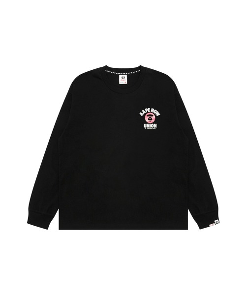 AAPE BY A BATHING APE(エーエイプバイアベイシングエイプ)の「AAPE BASIC LONG SLLEVE TEE(WOODLAND CAMO)#2(Tシャツ/カットソー・メンズ・ブラック系その他5/ブラック系その他/ホワイト系その他/ホワイト系その他7・MEDIUM/LARGE/SMALL/X-LARGE)」の1枚目の写真
