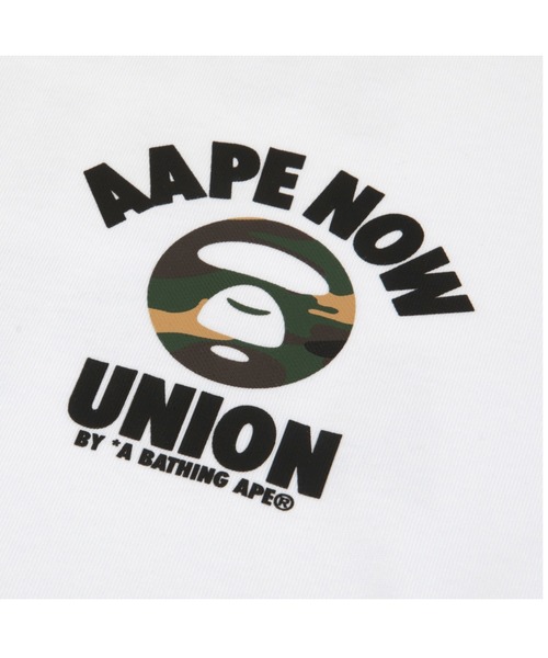AAPE BY A BATHING APE(エーエイプバイアベイシングエイプ)の「AAPE BASIC LONG SLLEVE TEE(WOODLAND CAMO)#2(Tシャツ/カットソー・メンズ・ブラック系その他5/ブラック系その他/ホワイト系その他/ホワイト系その他7・MEDIUM/LARGE/SMALL/X-LARGE)」の9枚目の写真