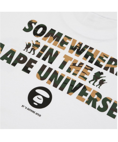 AAPE BY A BATHING APE(エーエイプバイアベイシングエイプ)の「AAPE BASIC LONG SLLEVE TEE(WOODLAND CAMO)#2(Tシャツ/カットソー・メンズ・ブラック系その他5/ブラック系その他/ホワイト系その他/ホワイト系その他7・MEDIUM/LARGE/SMALL/X-LARGE)」の10枚目の写真