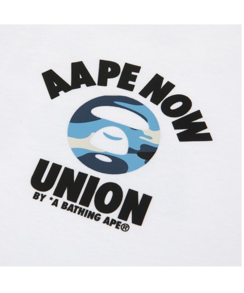AAPE BY A BATHING APE(エーエイプバイアベイシングエイプ)の「AAPE BASIC LONG SLLEVE TEE(WOODLAND CAMO)#2(Tシャツ/カットソー・メンズ・ブラック系その他5/ブラック系その他/ホワイト系その他/ホワイト系その他7・MEDIUM/LARGE/SMALL/X-LARGE)」の6枚目の写真