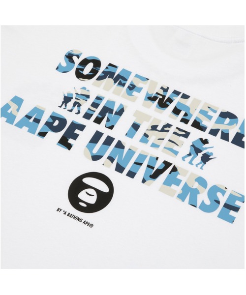 AAPE BY A BATHING APE(エーエイプバイアベイシングエイプ)の「AAPE BASIC LONG SLLEVE TEE(WOODLAND CAMO)#2(Tシャツ/カットソー・メンズ・ブラック系その他5/ブラック系その他/ホワイト系その他/ホワイト系その他7・MEDIUM/LARGE/SMALL/X-LARGE)」の7枚目の写真