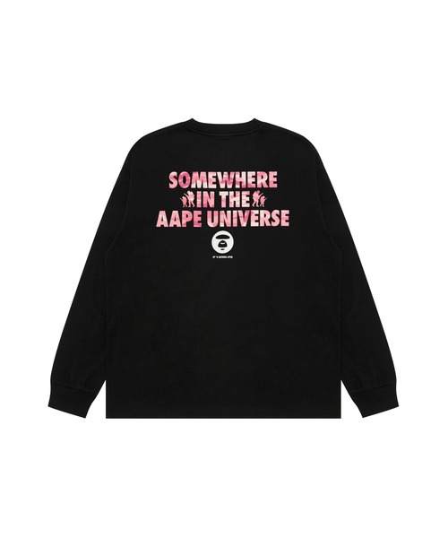 AAPE BY A BATHING APE(エーエイプバイアベイシングエイプ)の「AAPE BASIC LONG SLLEVE TEE(WOODLAND CAMO)#2(Tシャツ/カットソー・メンズ・ブラック系その他5/ブラック系その他/ホワイト系その他/ホワイト系その他7・MEDIUM/LARGE/SMALL/X-LARGE)」の14枚目の写真