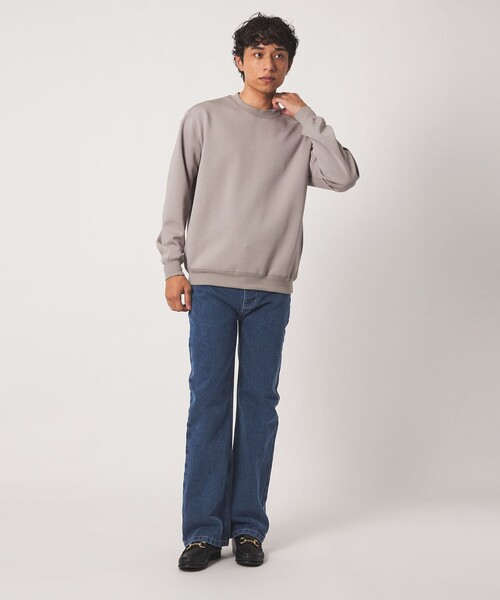 A DAY IN THE LIFE UNITED ARROWS(アデイインザライフユナイテッドアローズ)の「5ポケット フレアデニム<A DAY IN THE LIFE>(スラックス・メンズ・ブラック/コバルトブルー・S/M/L)」の4枚目の写真