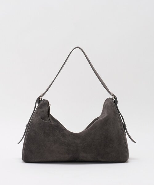 russet(ラシット)の「スエードトライアングルショルダーバッグ(ショルダーバッグ・レディース・グレー/ベージュ/ダークブラウン・FREE)」の21枚目の写真