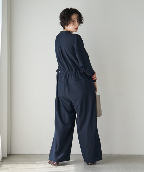 FREAK'S STORE(フリークスストア)の「ジャンプスーツ/オールインワン(つなぎ/オールインワン・レディース・チャコール/ネイビー・MEDIUM/SMALL)」の7枚目の写真