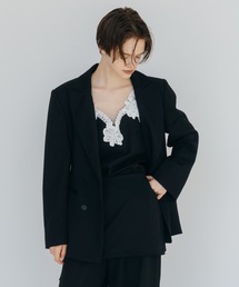 AKIRANAKA（アキラナカ）の「別注 Edith tie collar JK BK（テーラード