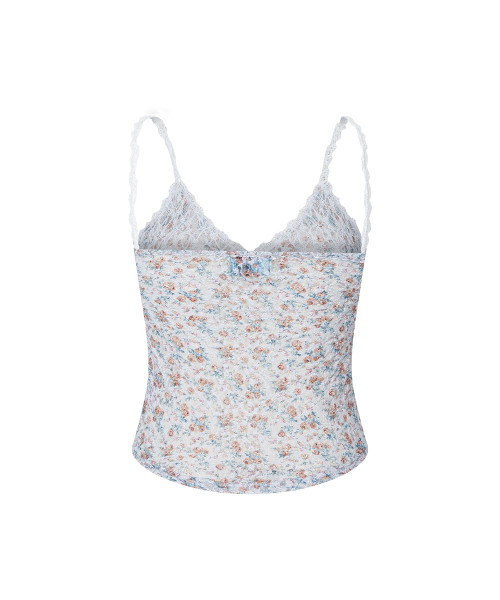 PLEASENOFOLLOW(プリーズノーフォロー)の「Maisie Lace Sleeveless Top (Fog)(Tシャツ/カットソー・レディース・その他・FREE)」の2枚目の写真