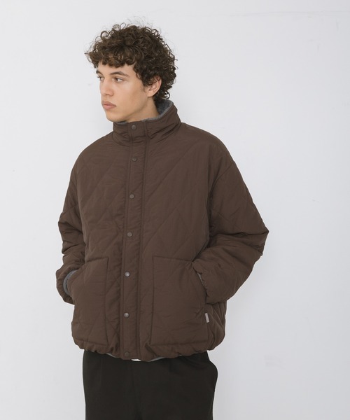 URBAN RESEARCH Sonny Label(アーバンリサーチサニーレーベル)の「撥水リバーシブルスタンドブルゾン(ブルゾン・メンズ・ブラック/ネイビー/ブラウン・MEDIUM/LARGE/X-LARGE)」の2枚目の写真