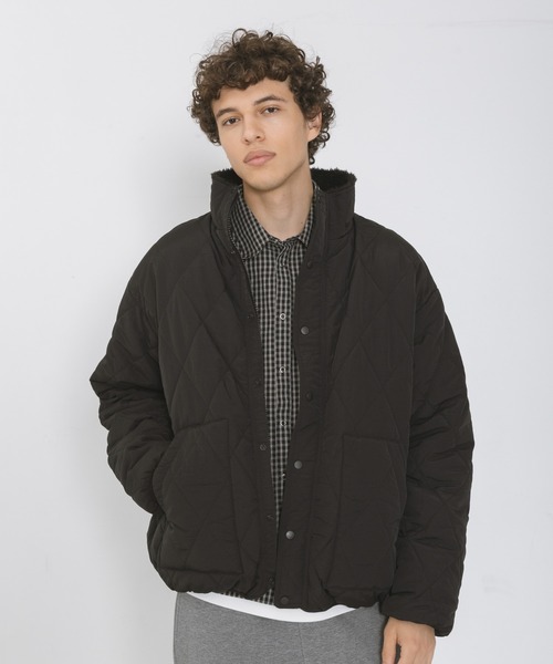 URBAN RESEARCH Sonny Label(アーバンリサーチサニーレーベル)の「撥水リバーシブルスタンドブルゾン(ブルゾン・メンズ・ブラック/ネイビー/ブラウン・MEDIUM/LARGE/X-LARGE)」の1枚目の写真