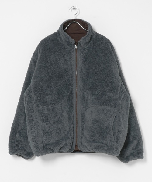 URBAN RESEARCH Sonny Label(アーバンリサーチサニーレーベル)の「撥水リバーシブルスタンドブルゾン(ブルゾン・メンズ・ブラック/ネイビー/ブラウン・MEDIUM/LARGE/X-LARGE)」の4枚目の写真