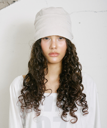GIMOR（ギマー）の「Logo Slouchy Beanie Stone（ニットキャップ/ビーニー）」