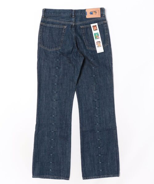 kotohayokozawa(コトハヨコザワ)の「WINDHOLE JEANS KTX6S-DS01(デニムパンツ・レディース・インディゴブルー・1/3)」の2枚目の写真