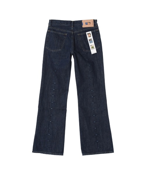 kotohayokozawa(コトハヨコザワ)の「WINDHOLE JEANS KTX6S-DS01(デニムパンツ・レディース・インディゴブルー・1/3)」の3枚目の写真