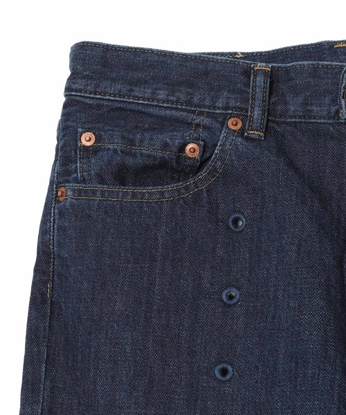 kotohayokozawa(コトハヨコザワ)の「WINDHOLE JEANS KTX6S-DS01(デニムパンツ・レディース・インディゴブルー・1/3)」の4枚目の写真