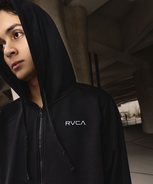 RVCA(ルーカ)の「RVCA FLEX ZIP HD(パーカー・メンズ・グレー/ブラック・L/M)」の8枚目の写真