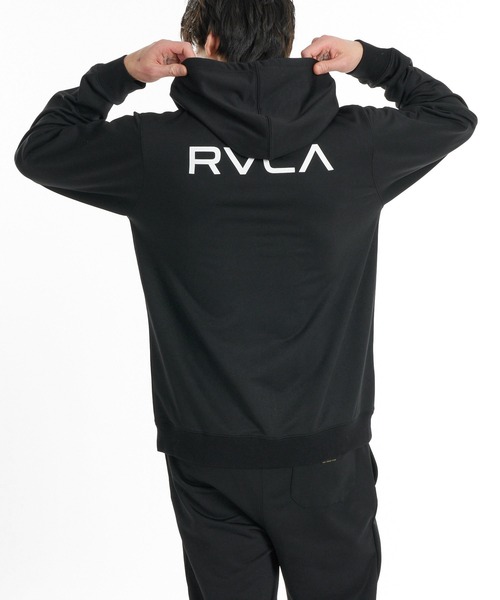 RVCA(ルーカ)の「RVCA FLEX ZIP HD(パーカー・メンズ・グレー/ブラック・L/M)」の9枚目の写真
