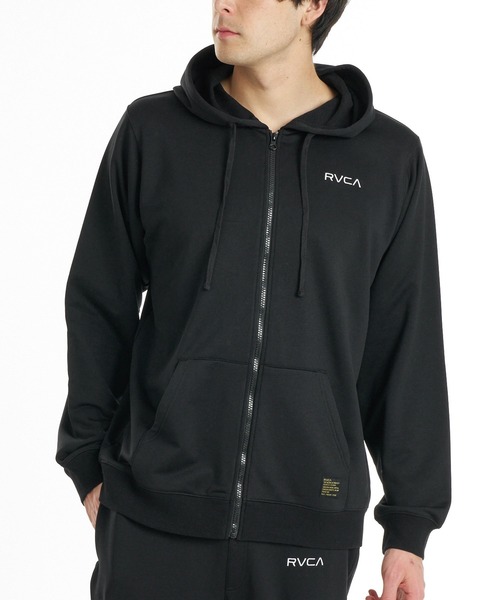 RVCA(ルーカ)の「RVCA FLEX ZIP HD(パーカー・メンズ・グレー/ブラック・L/M)」の10枚目の写真