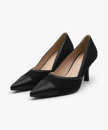 Sorenne(ソレンヌ)コンビスティレットパンプス(7cm)(220-65205)SAPPUN(サプン)