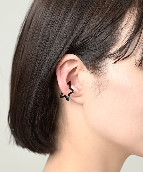 Fun & Daily（ファンアンドデイリー）の「F&D : スターイヤーカフ（イヤーカフ・レディース・ゴールド/シルバー/ブラック・FREE）」の14枚目の写真