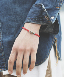 SunKu | White Heart Beads Bracelet(ブレスレット)