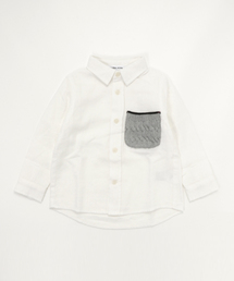 GLOBAL WORK | 【キッズ】フランネルムジシャツ長袖/727280(シャツ/ブラウス)