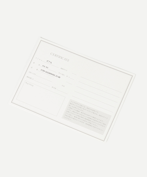 Samantha Tiara（サマンサティアラ）の「フロートハートピアス（ピアス（両耳用）・レディース・ピンクゴールド・FREE）」の5枚目の写真