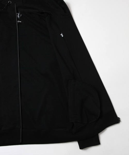 STARTER BLACK LABEL(スターターブラックレーベル)の「STARTER BLACK LABELボンティング・ハイZIPパーカー(セットアップ対応)(パーカー・メンズ・ブラック/グレー・L/M)」の16枚目の写真