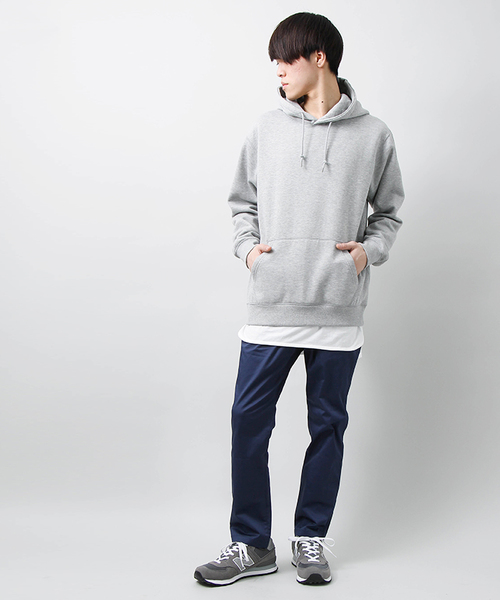 WEGO(ウィゴー)の「WEGO/ストレッチサテンテーパードパンツ(その他パンツ・メンズ・カーキ/ネイビー・LARGE/MEDIUM)」の4枚目の写真