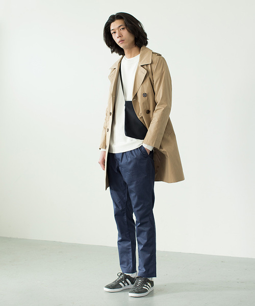 WEGO(ウィゴー)の「WEGO/ストレッチサテンテーパードパンツ(その他パンツ・メンズ・カーキ/ネイビー・LARGE/MEDIUM)」の21枚目の写真