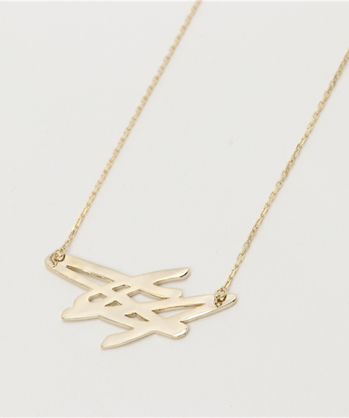 SCALA（スカラ）の「【SCALA/スカラ】Scribble落書きネックレス（ネックレス・レディース・アンティークシルバー/ゴールド/シルバー・FREE）」の5枚目の写真