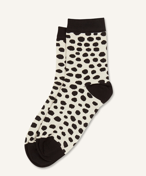 marimekko（マリメッコ）の「ISO PIRPUT PARPUT / SALLA ANKLE SOCKS（ソックス/靴下・レディース・ブラウン/ブラック・34/37/40）」の2枚目の写真