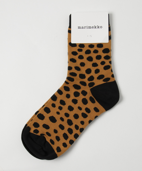 marimekko（マリメッコ）の「ISO PIRPUT PARPUT / SALLA ANKLE SOCKS（ソックス/靴下・レディース・ブラウン/ブラック・34/37/40）」の3枚目の写真