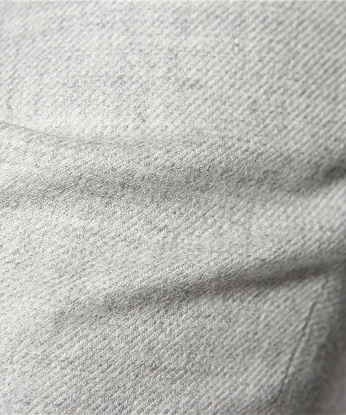 Demi-Luxe BEAMS（デミルクス ビームス）の「LAPIS LUCE / ウール 裾ダブル9分丈パンツ（スラックス・レディース・ライトグレー/チャコールグレー・36/38/40）」の10枚目の写真