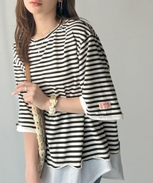 Java（ジャバ）の「《JaVaジャバ コラボ》実は、フェイクなんです！フェイクレイヤードTee（半袖）（Tシャツ/カットソー）」