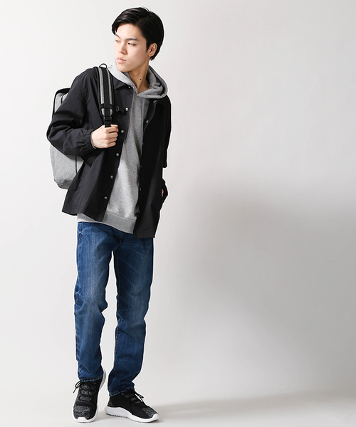 WEGO（ウィゴー）の「WEGO/セルビッジテーパードデニムパンツ（デニムパンツ・メンズ・インディゴブルー/ノンウォッシュ・SMALL/MEDIUM/LARGE）」の14枚目の写真