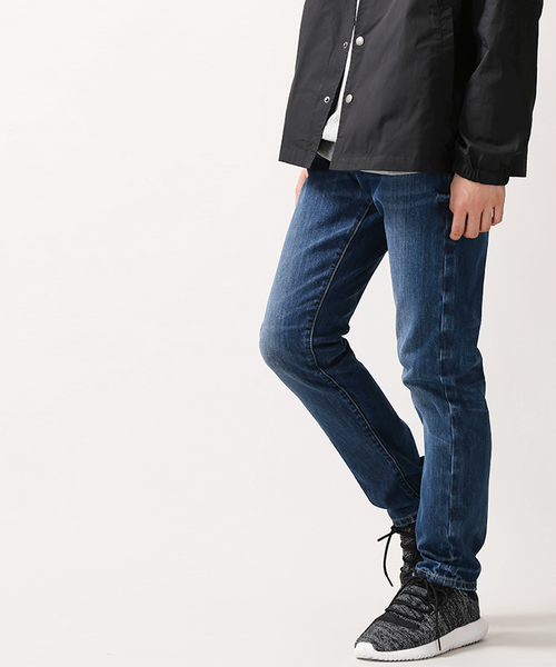 WEGO（ウィゴー）の「WEGO/セルビッジテーパードデニムパンツ（デニムパンツ・メンズ・インディゴブルー/ノンウォッシュ・SMALL/MEDIUM/LARGE）」の15枚目の写真