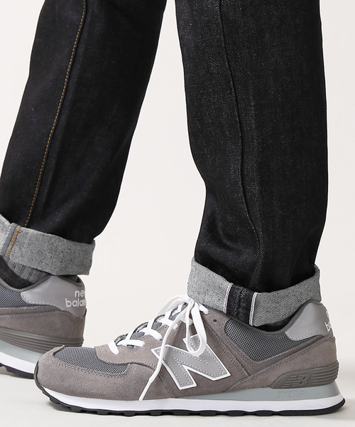 WEGO（ウィゴー）の「WEGO/セルビッジテーパードデニムパンツ（デニムパンツ・メンズ・インディゴブルー/ノンウォッシュ・SMALL/MEDIUM/LARGE）」の20枚目の写真