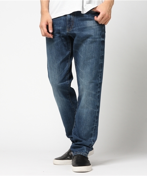 WEGO（ウィゴー）の「WEGO/セルビッジテーパードデニムパンツ（デニムパンツ・メンズ・インディゴブルー/ノンウォッシュ・SMALL/MEDIUM/LARGE）」の21枚目の写真